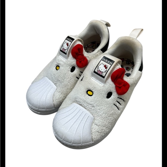 adidas Other - Adidas x Hello Kitty Superstar 360 Kids Shoes Size 10K